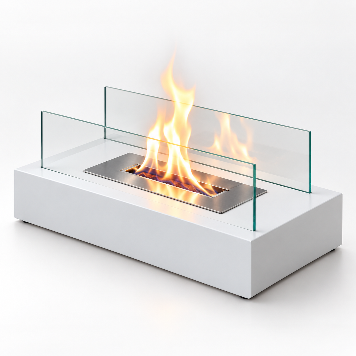 Bio Ethanol Fireplace Tabletop Indoor Outdoor Burner