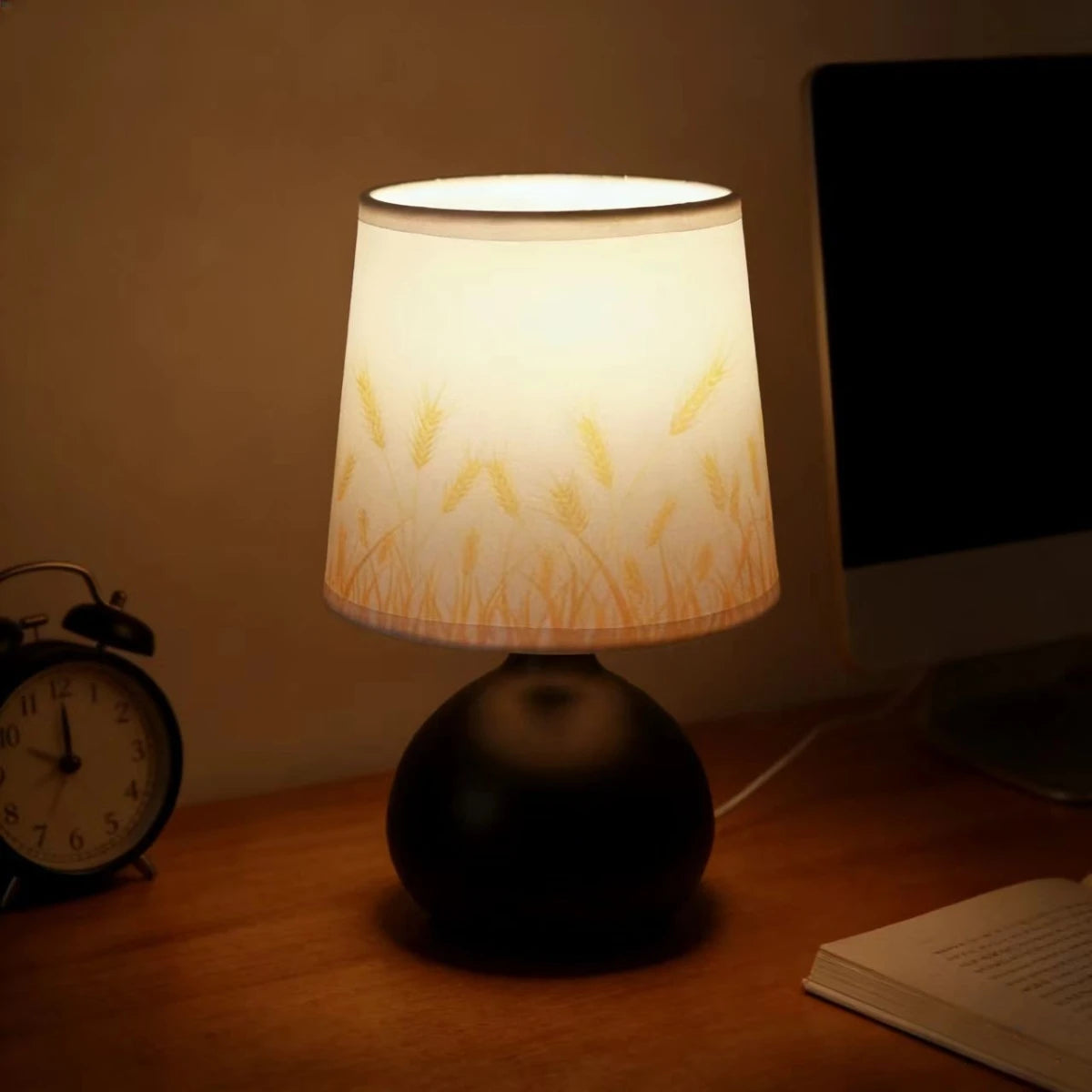 Bedside Lamp Warm LED Touch Dimmable Small Bedroom