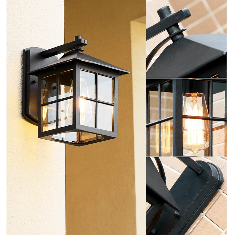 Camden Vintage Outdoor Wall Lantern