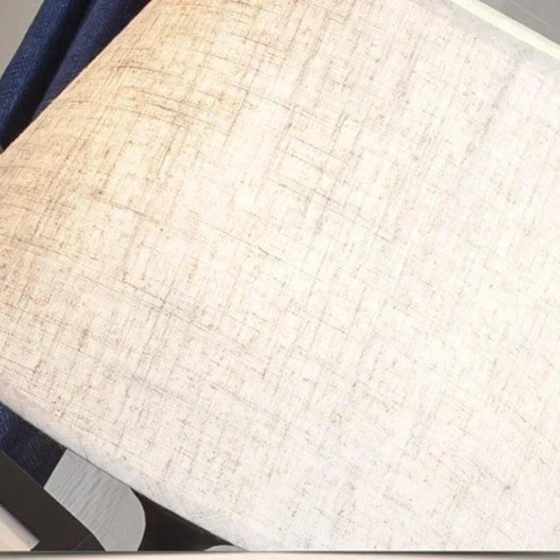 Desk Lamp Resin Fabric Shade E27 Nordic Bedside