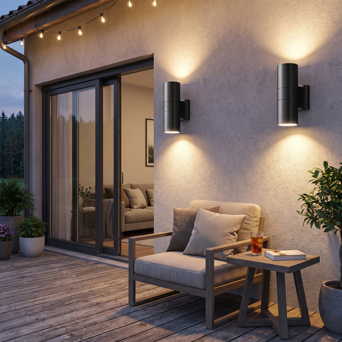 Up & Down Waterproof LED Sconce