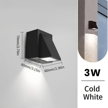 Compact 3W / 6W LED Outdoor Wall Light