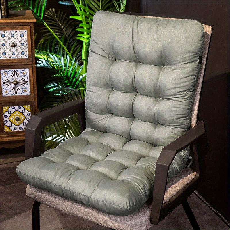 Outdoor Chair Cushion Tufted Polyester Patio Seat Pad
