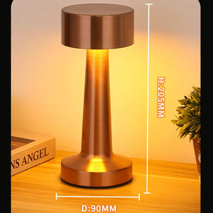 Desk Lamp Rechargeable Cordless Touch Dimmable LED