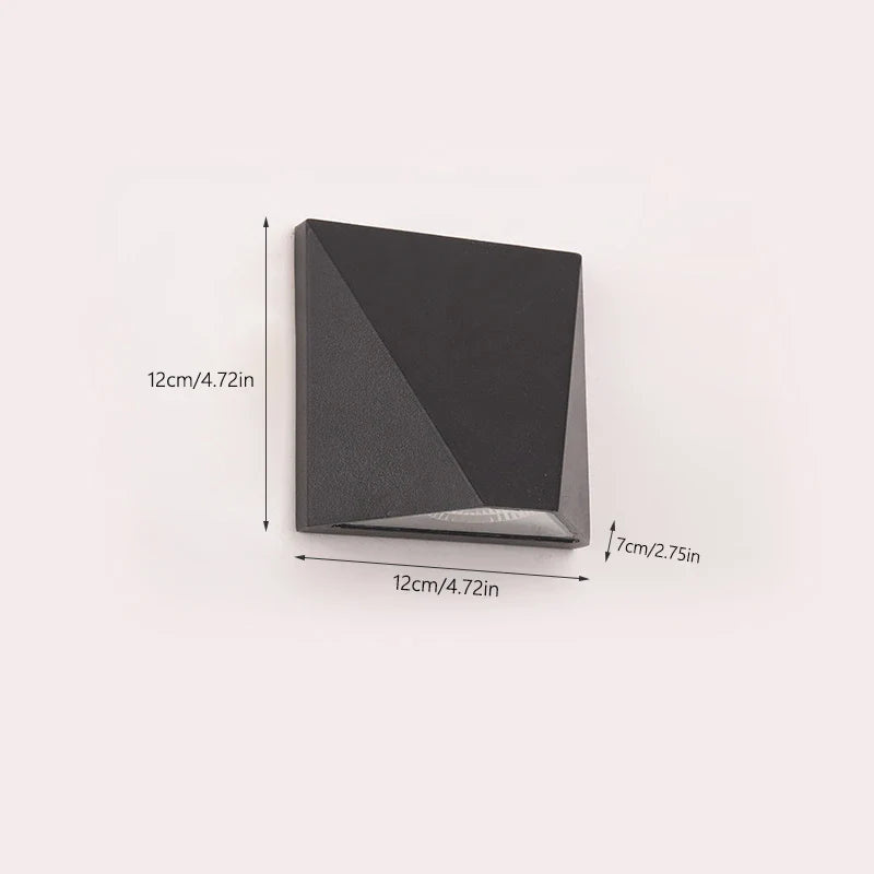 Modern Black 5W LED Wall Light