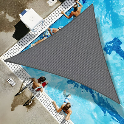 Shade Sail Triangle Waterproof UV Block Patio Cover