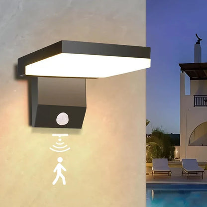 Outdoor Wall Light LED Foldable IP65 Motion Sensor