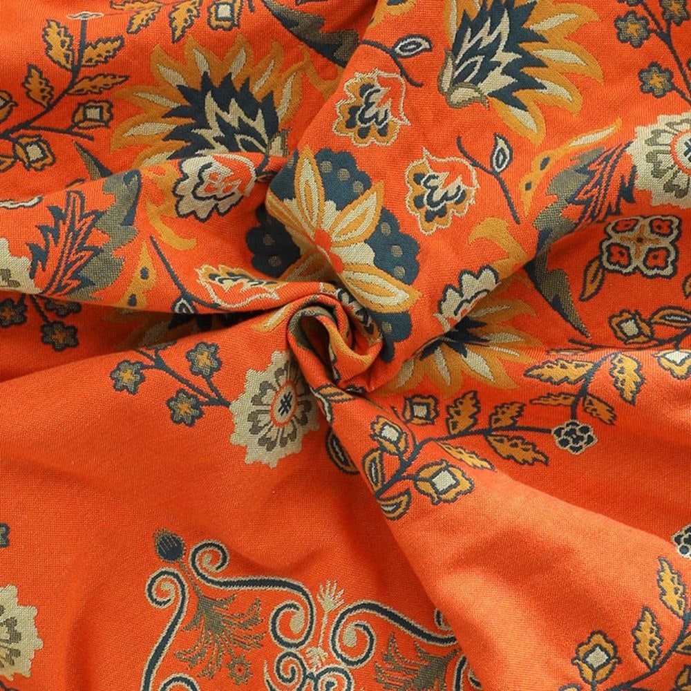 Throw Blanket Cotton Reversible Fringe Washable