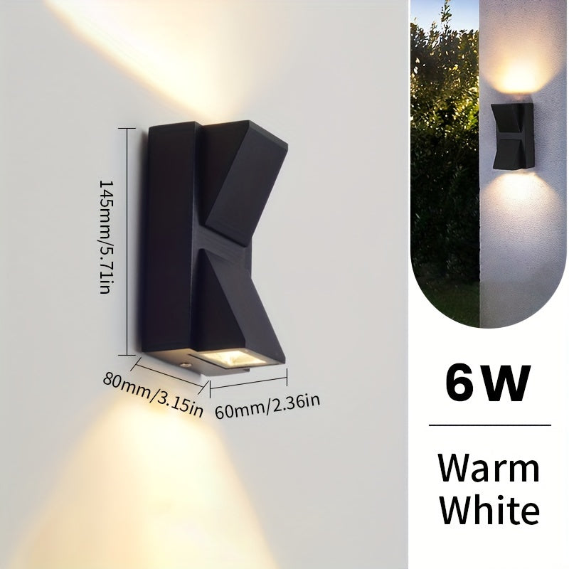 Compact 3W / 6W LED Outdoor Wall Light