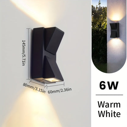 Compact 3W / 6W LED Outdoor Wall Light