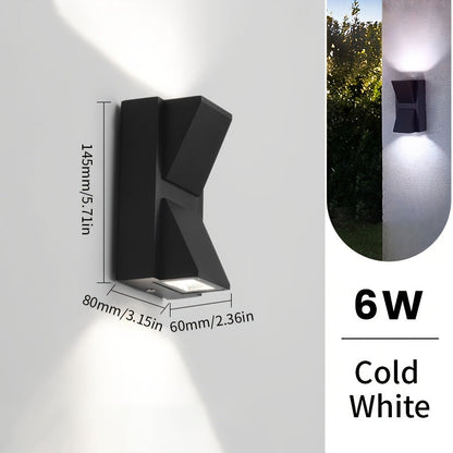 Compact 3W / 6W LED Outdoor Wall Light
