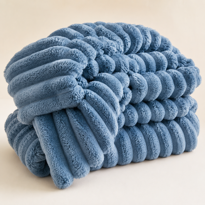 Throw Blanket Faux Fur Soft Warm Sofa and Bed