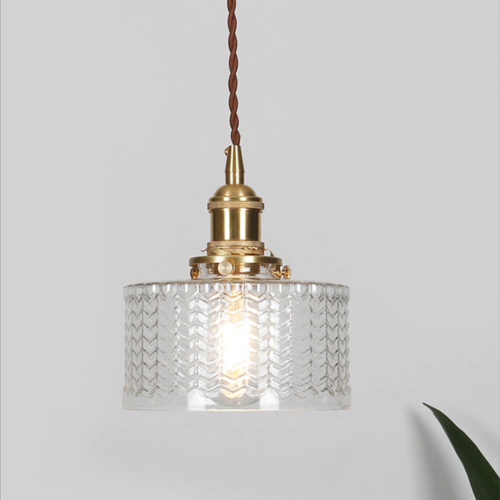 Pendant Light Green Glass Adjustable Kitchen Island
