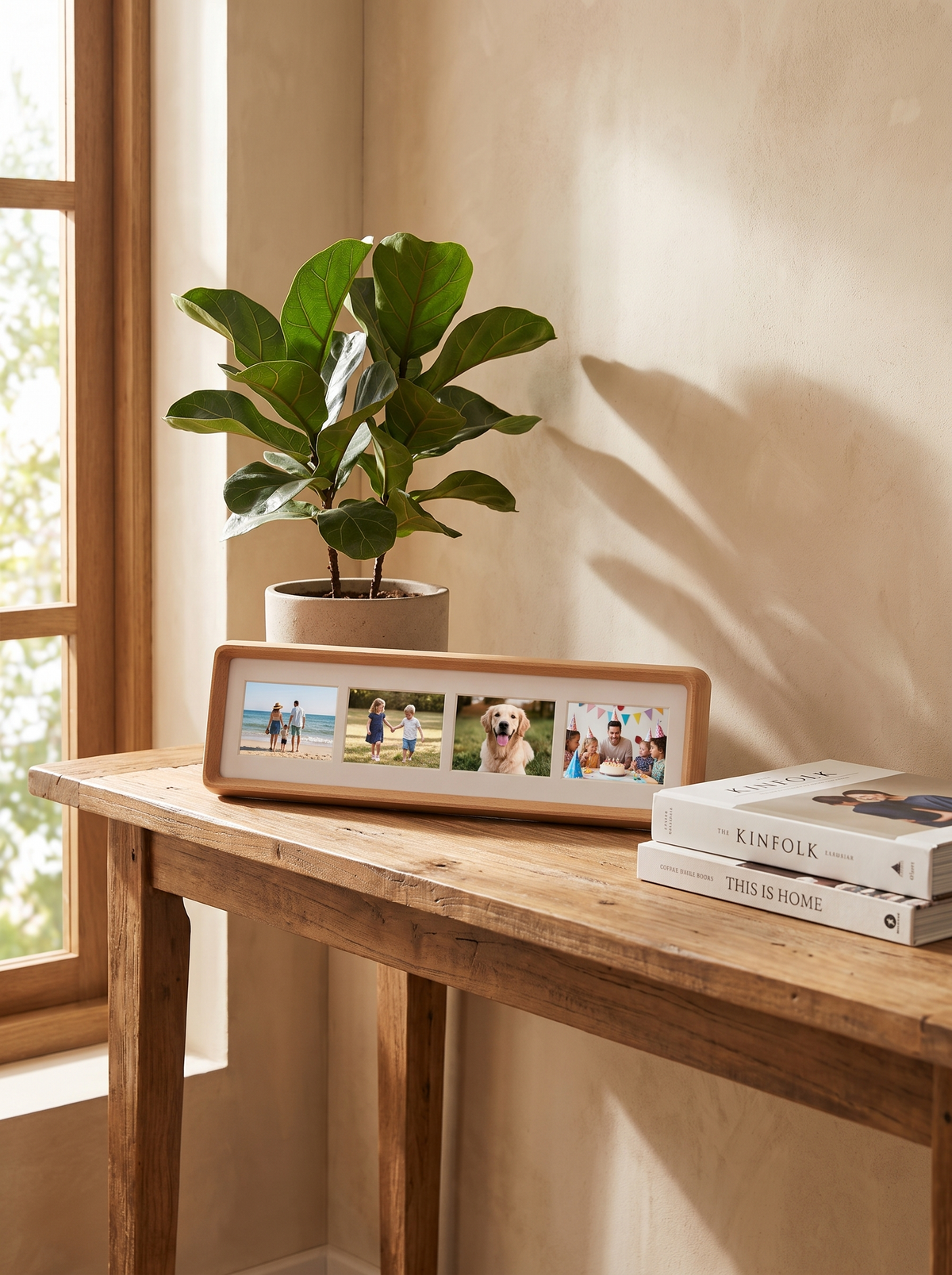 Wooden Multi Photo Collage Frame Your Photos, Properly Framed