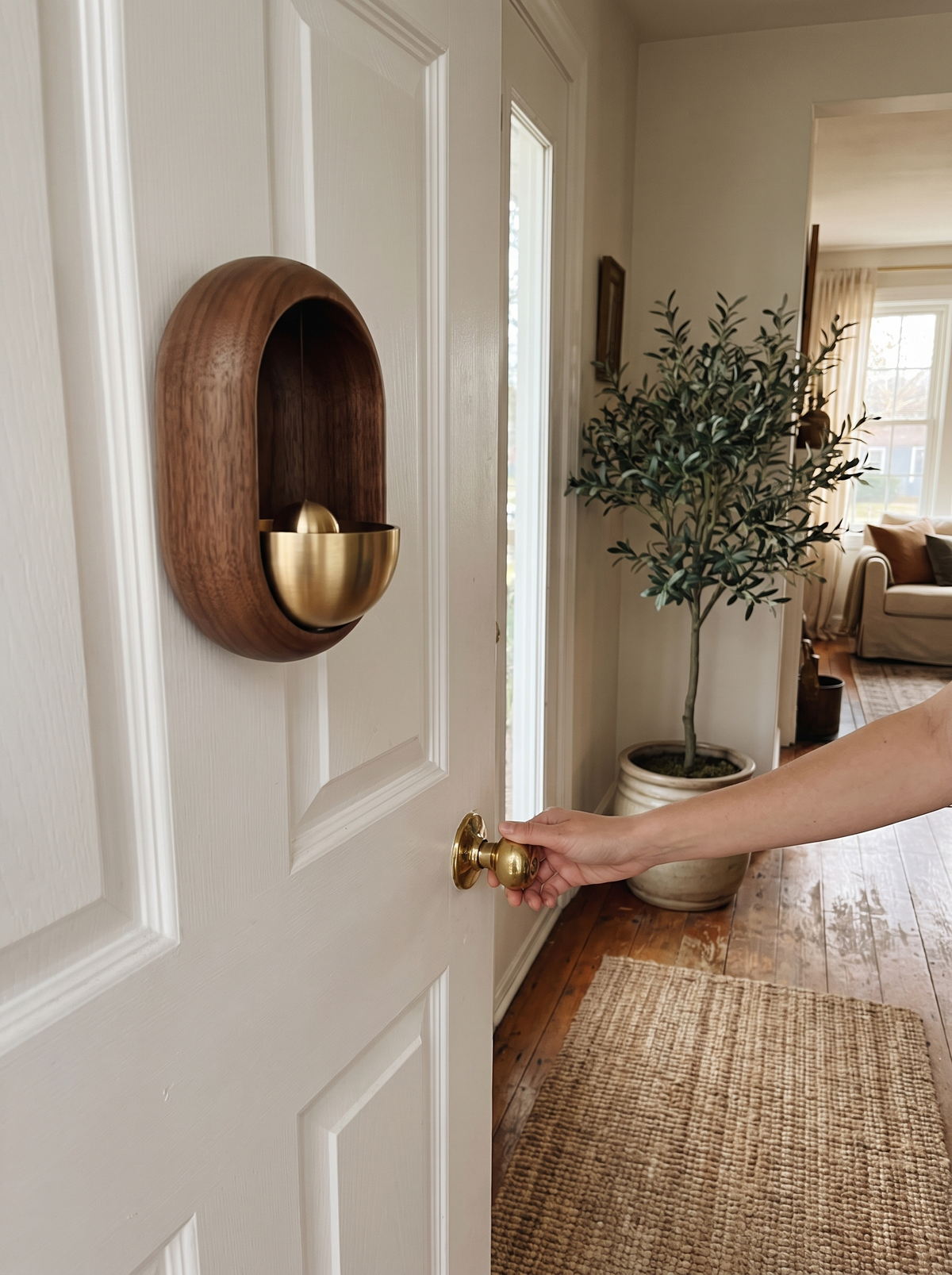 Wooden Melody Door Chime A Gentle Hello