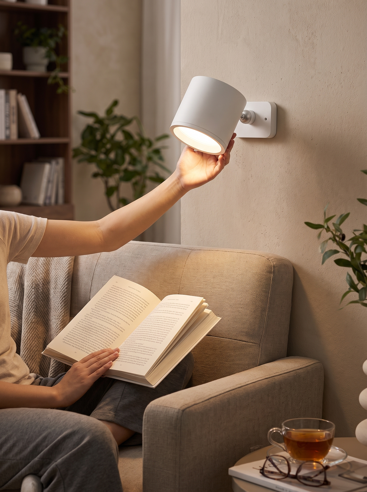 Magnetic Rechargeable Wall Light Point The Light Where You Want