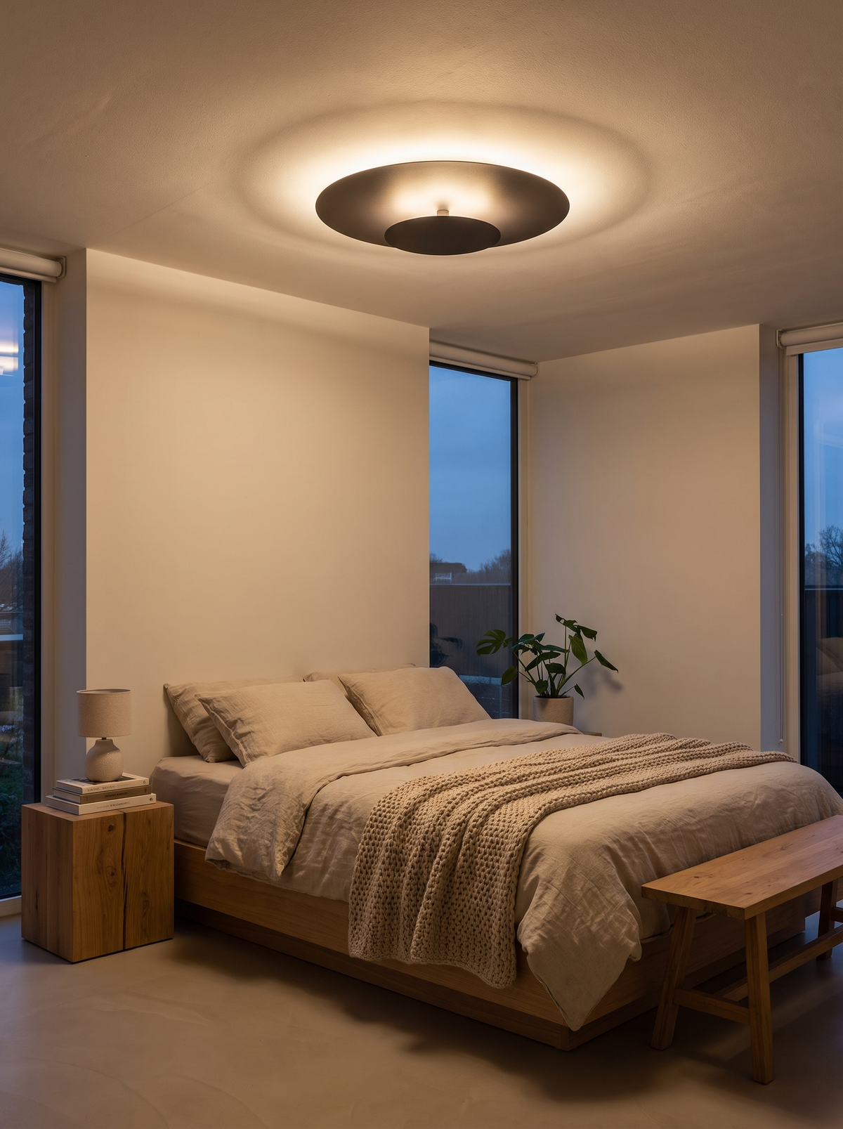 Slim Round LED Ceiling Light An Easy Room Refresh