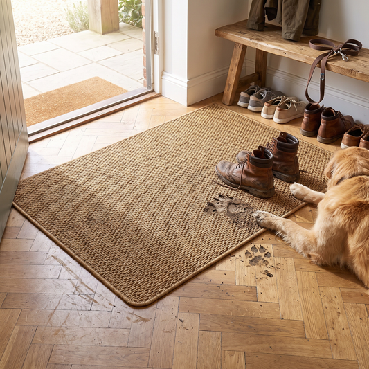Faux Jute Outdoor Doormat