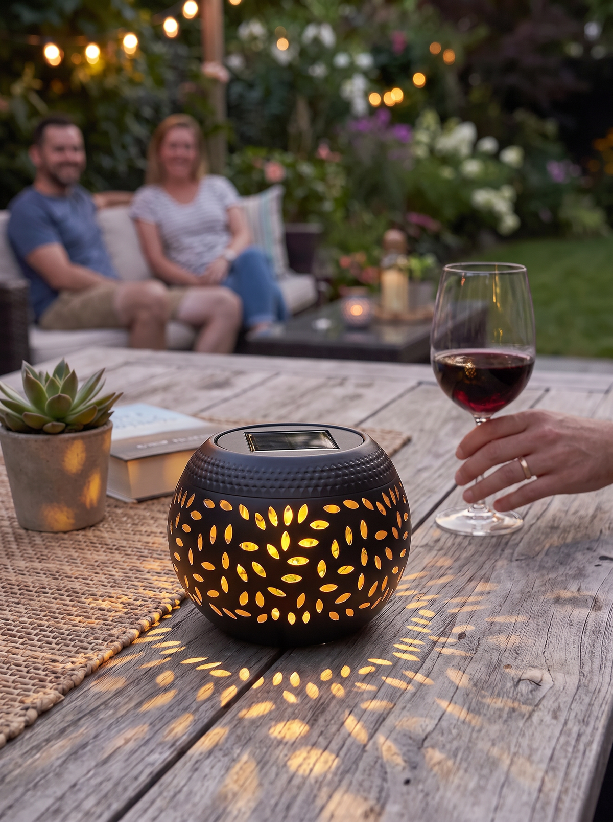 Lumopattern Solar Garden Lantern lifestyle image 3