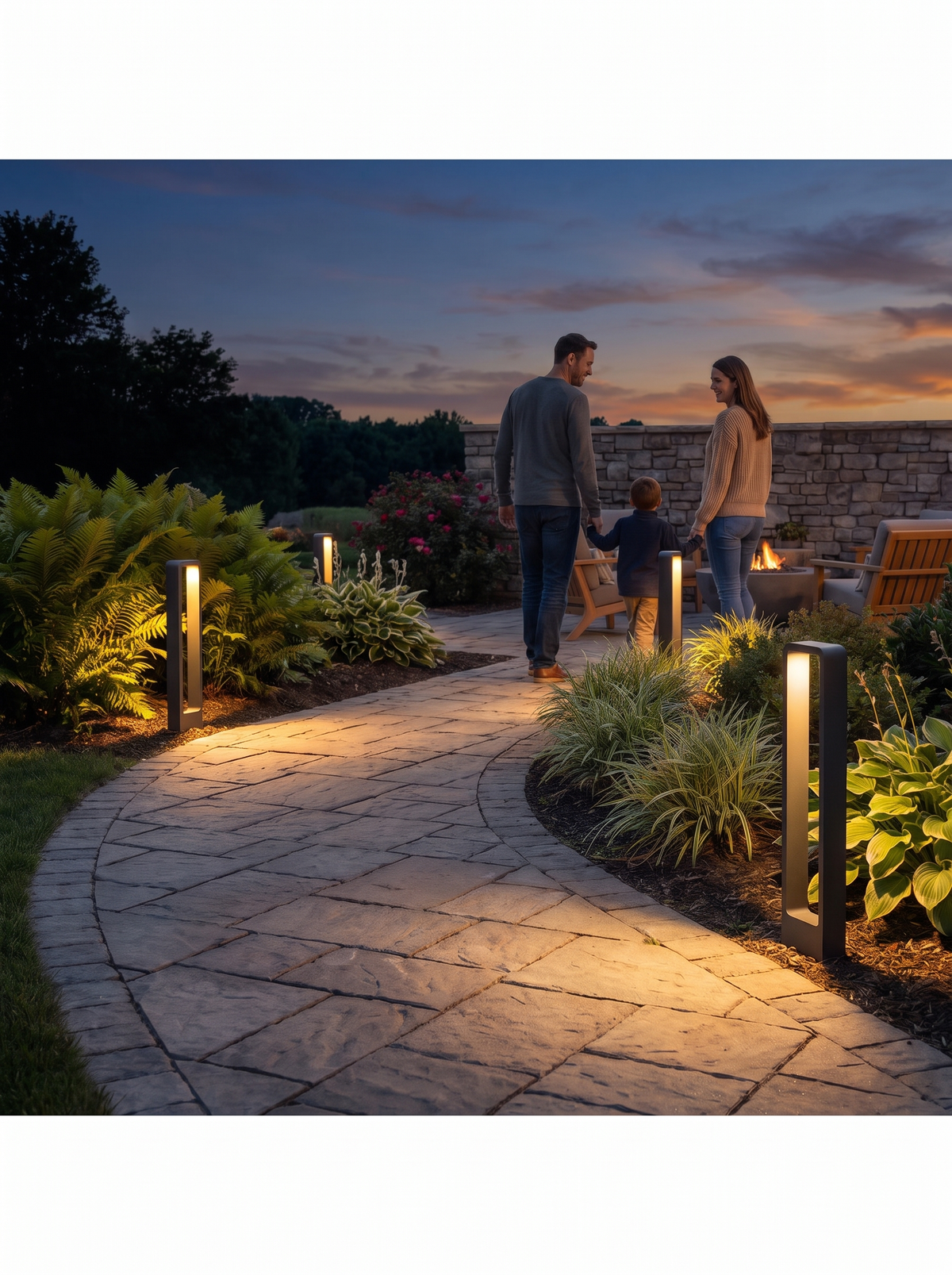 GardenGlow LED Outdoor Ground Light lifestyle image 2