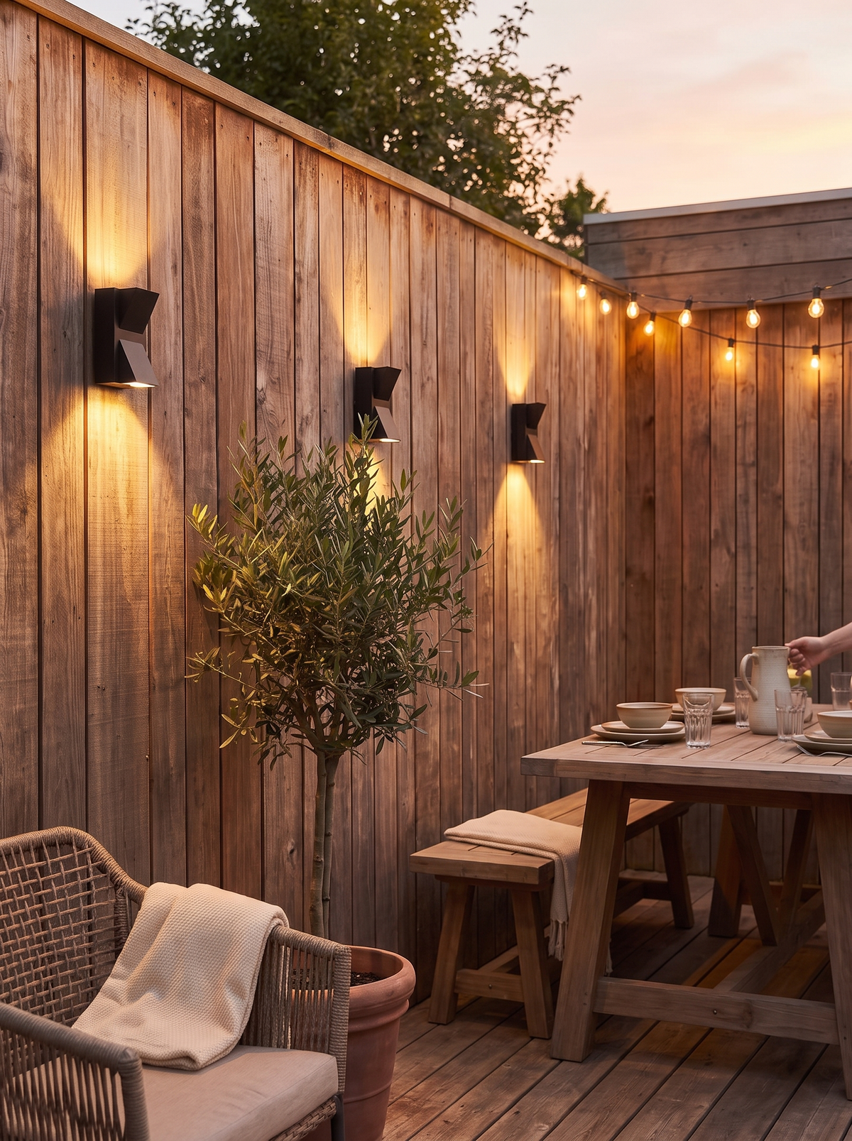Compact 3W 6W LED Outdoor Wall Light lifestyle image 1