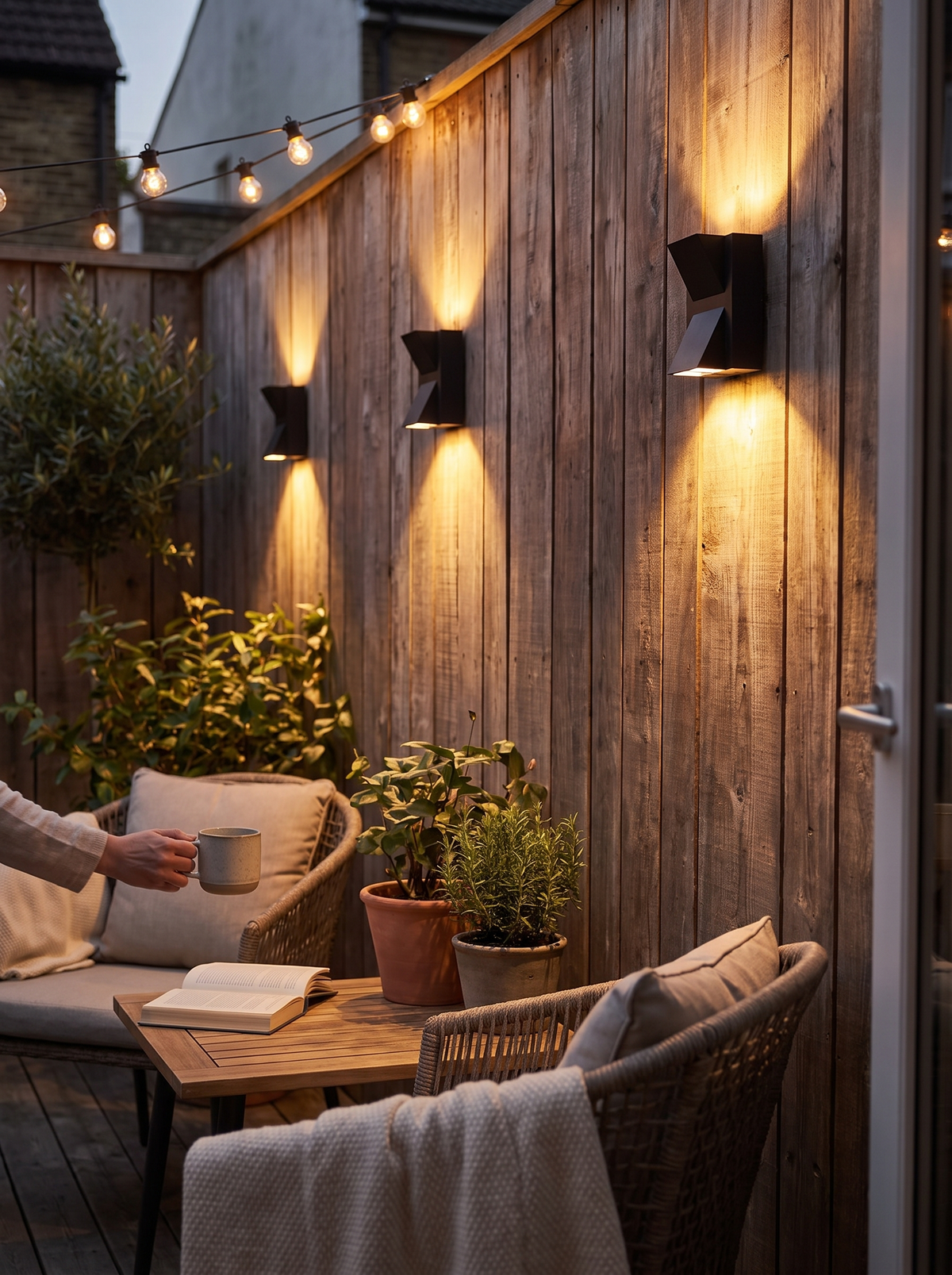 Compact 3W 6W LED Outdoor Wall Light lifestyle image 2