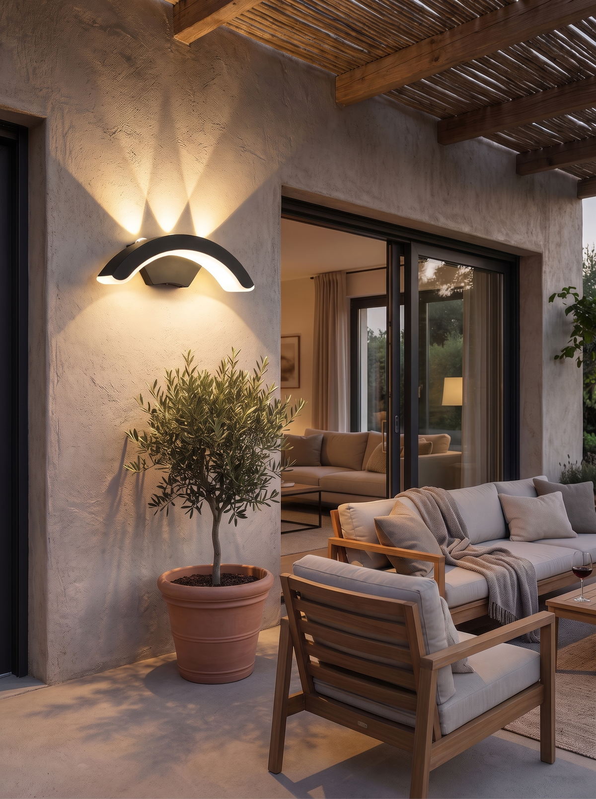 StormLite Waterproof Outdoor Wall Light lifestyle image 3