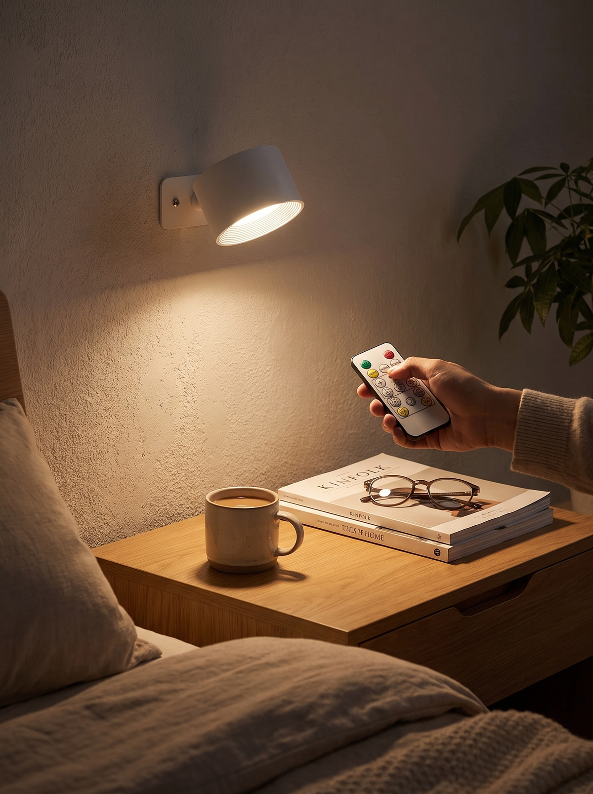 Rechargeable LED Wall Light Your Light, Your Settings