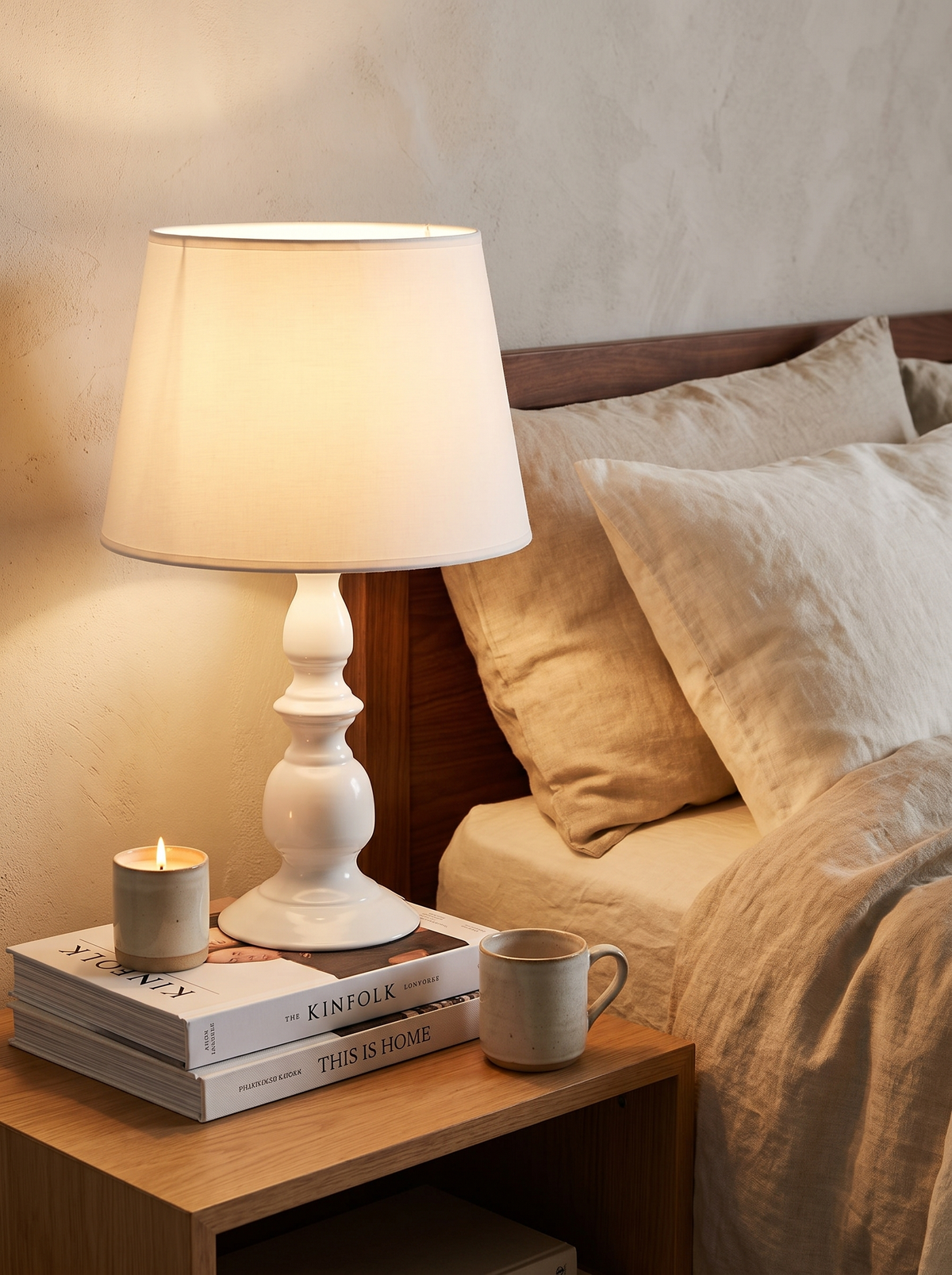 Nordic Resin Desk Lamp Proportion Done Right