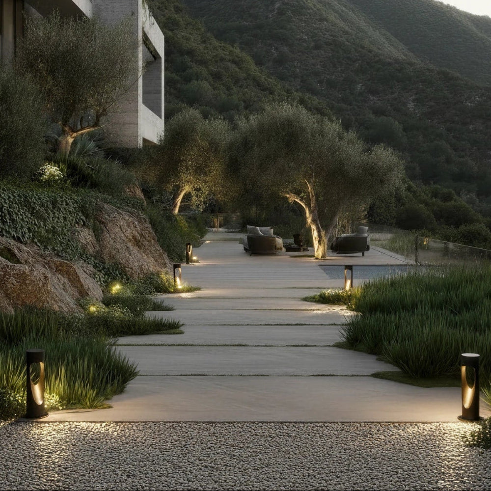 Outdoor Floor Lamp LED Weather Resistant Garden Path