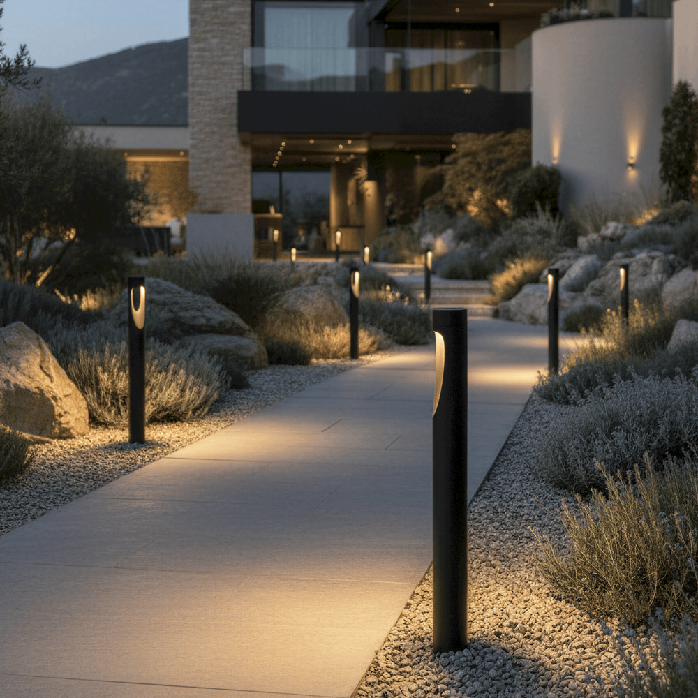 Outdoor Floor Lamp LED Weather Resistant Garden Path
